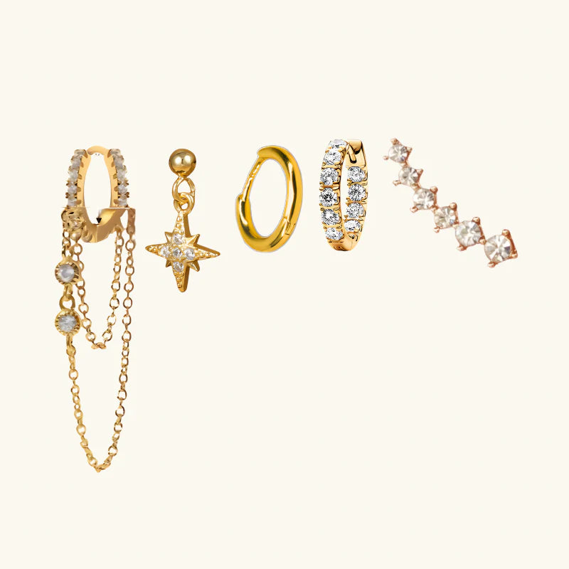 Luxury Combination Earrings Set - Kiki