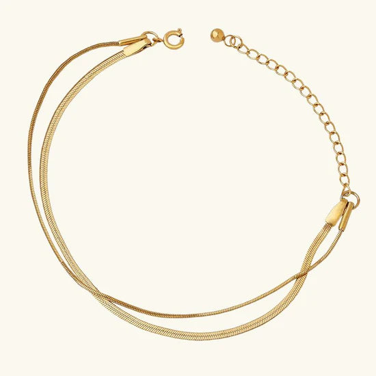 Double-layered bracelet - Ilse